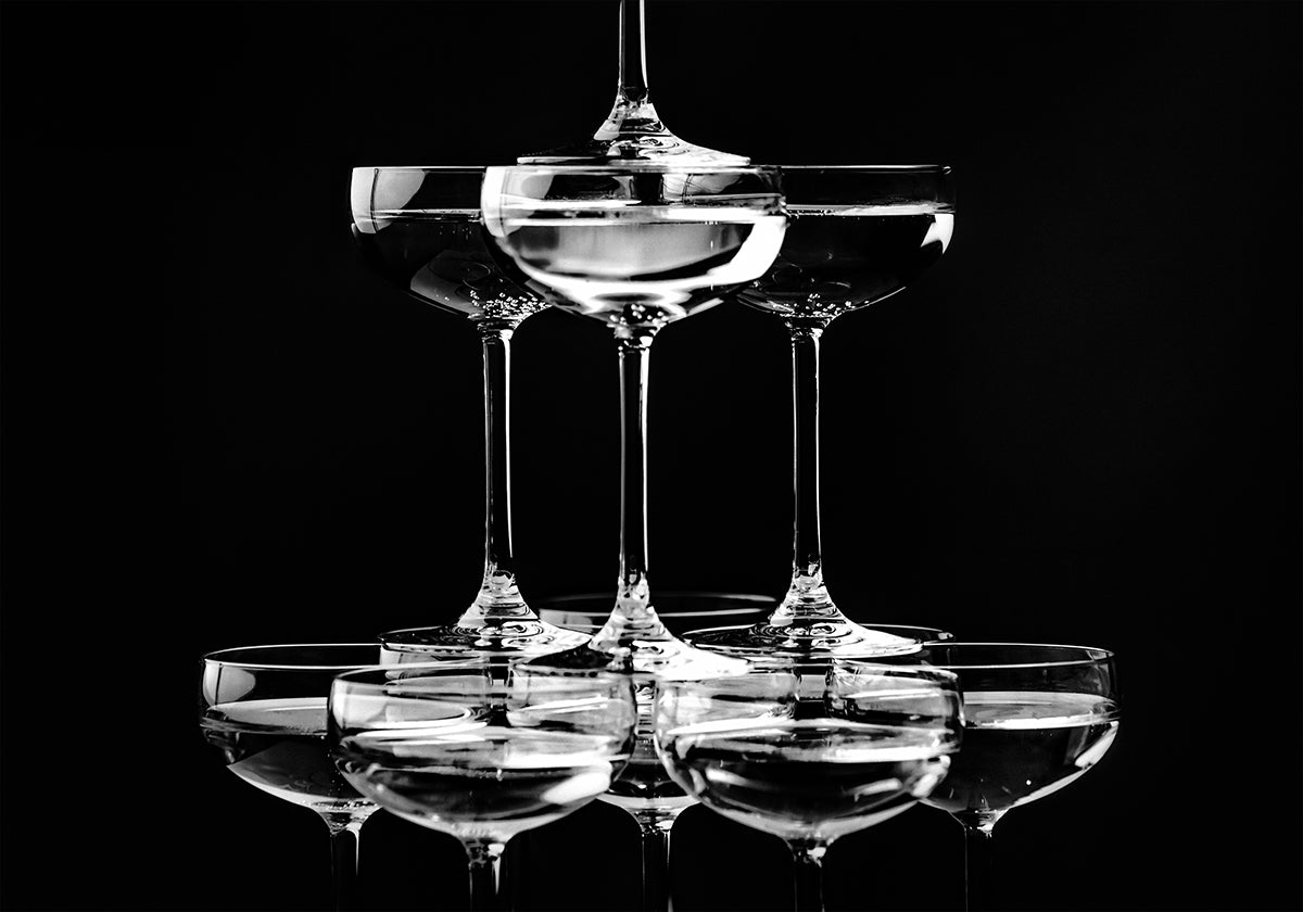 Champagne tower_10 Plakat