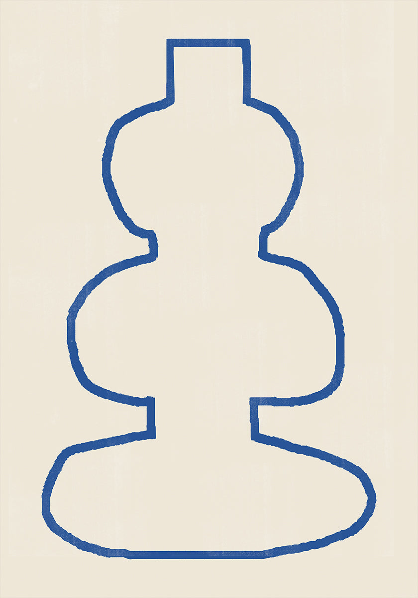 Abstract Silhouette Plakat