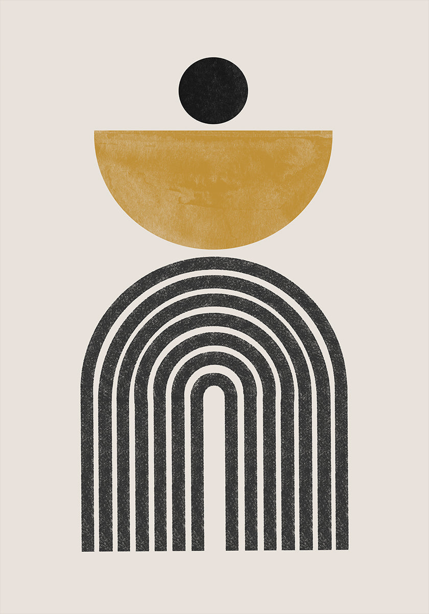 Geometric Harmony Plakat