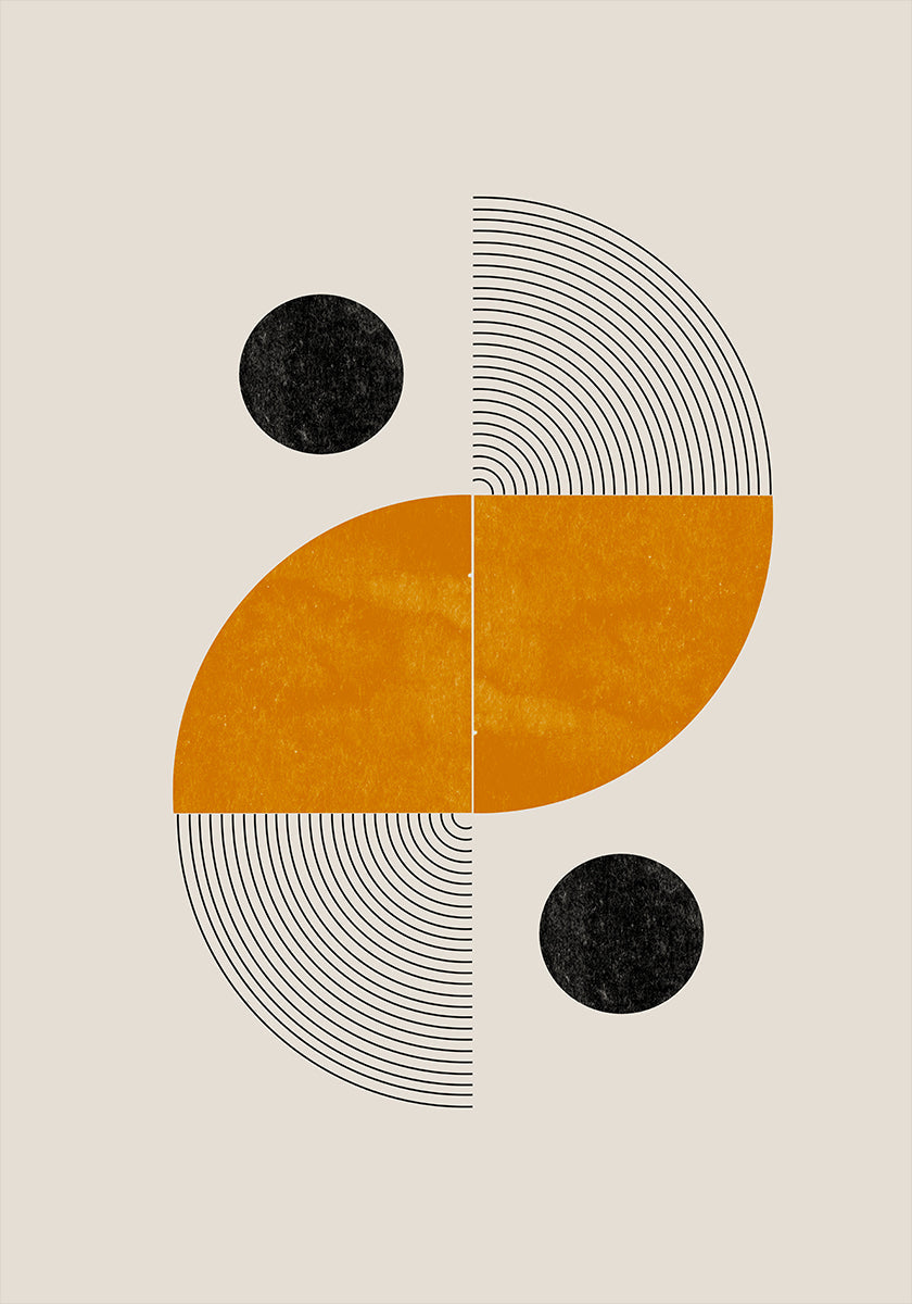 Geometric Harmony Plakat