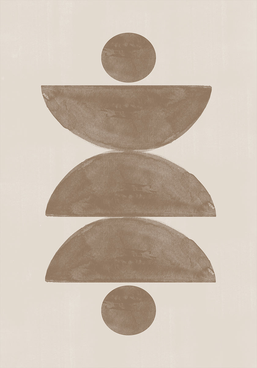 Balanced Geometrics Plakat