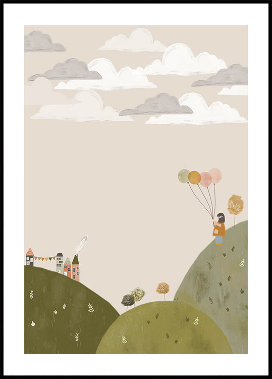 Mountains Walk Plakat