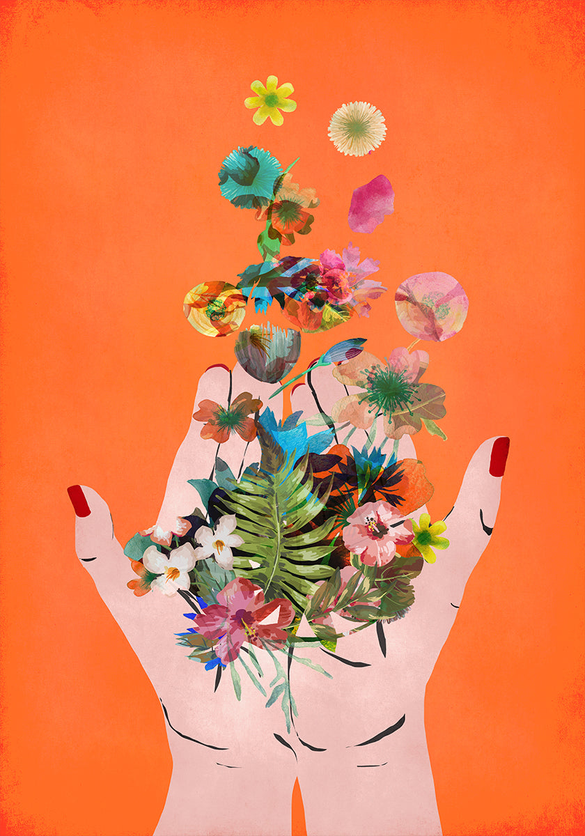Floral Release Plakat