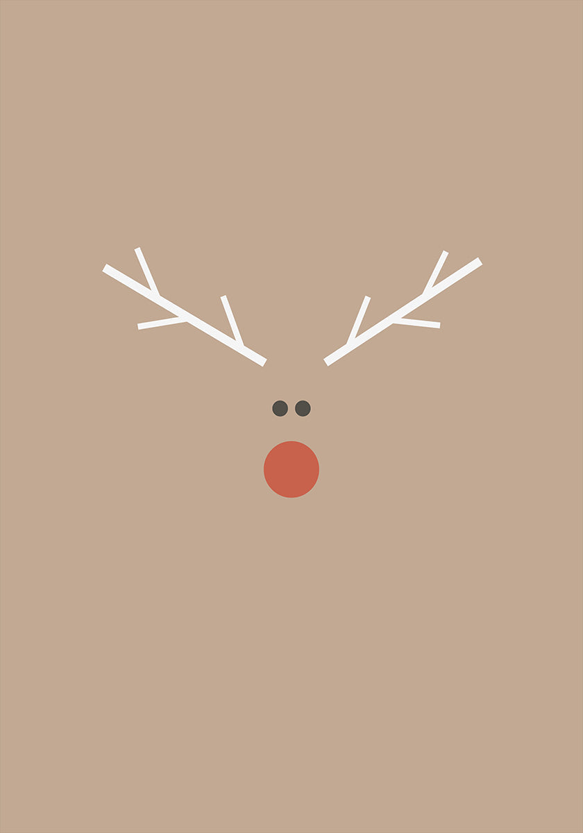 Christmas Reindeer Plakat