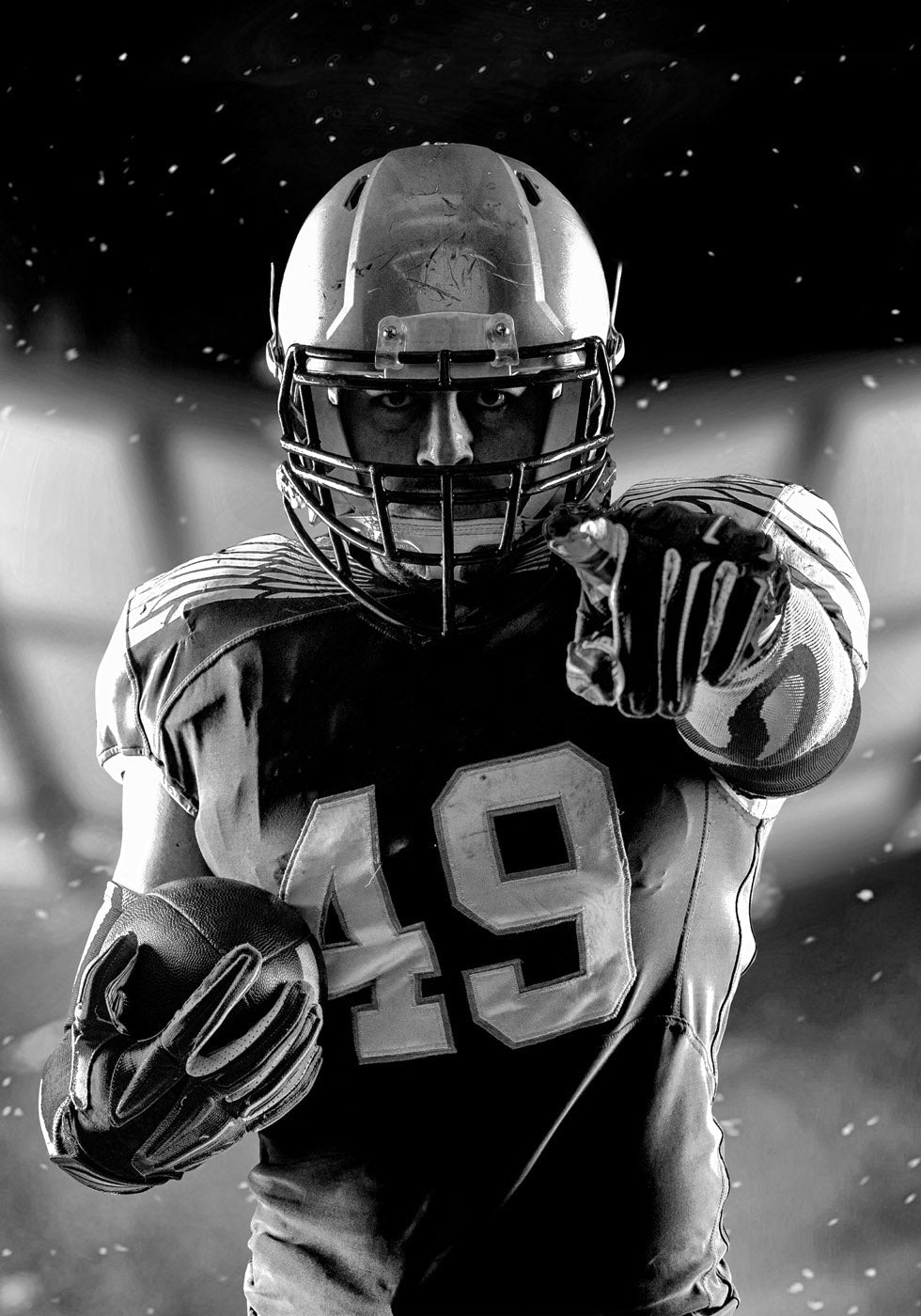 American Football Player Plakat - Posterbox.no