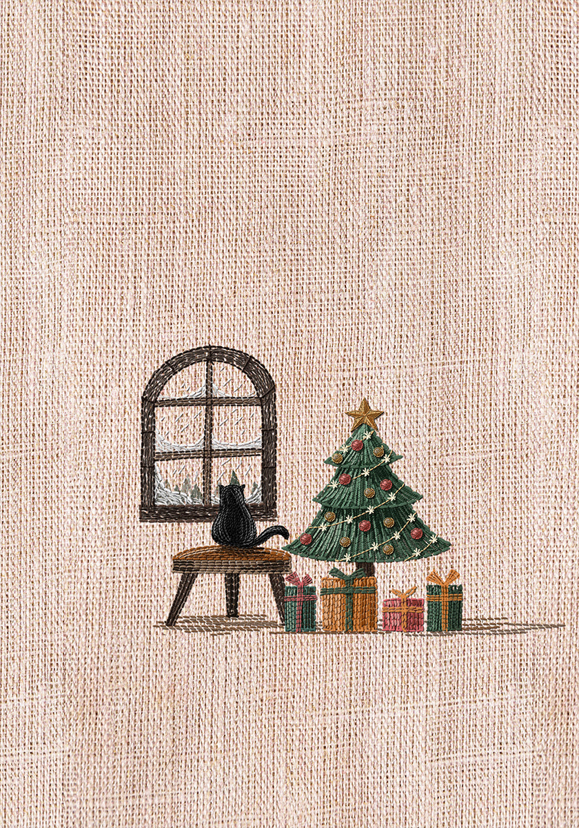 Cat in Cozy room Plakat