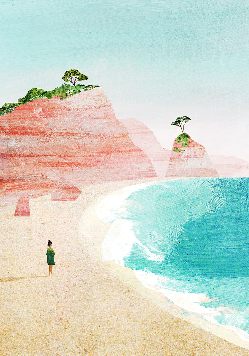 Beach Girl iv Plakat