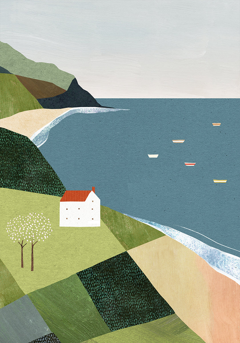 House on the Cliff Plakat