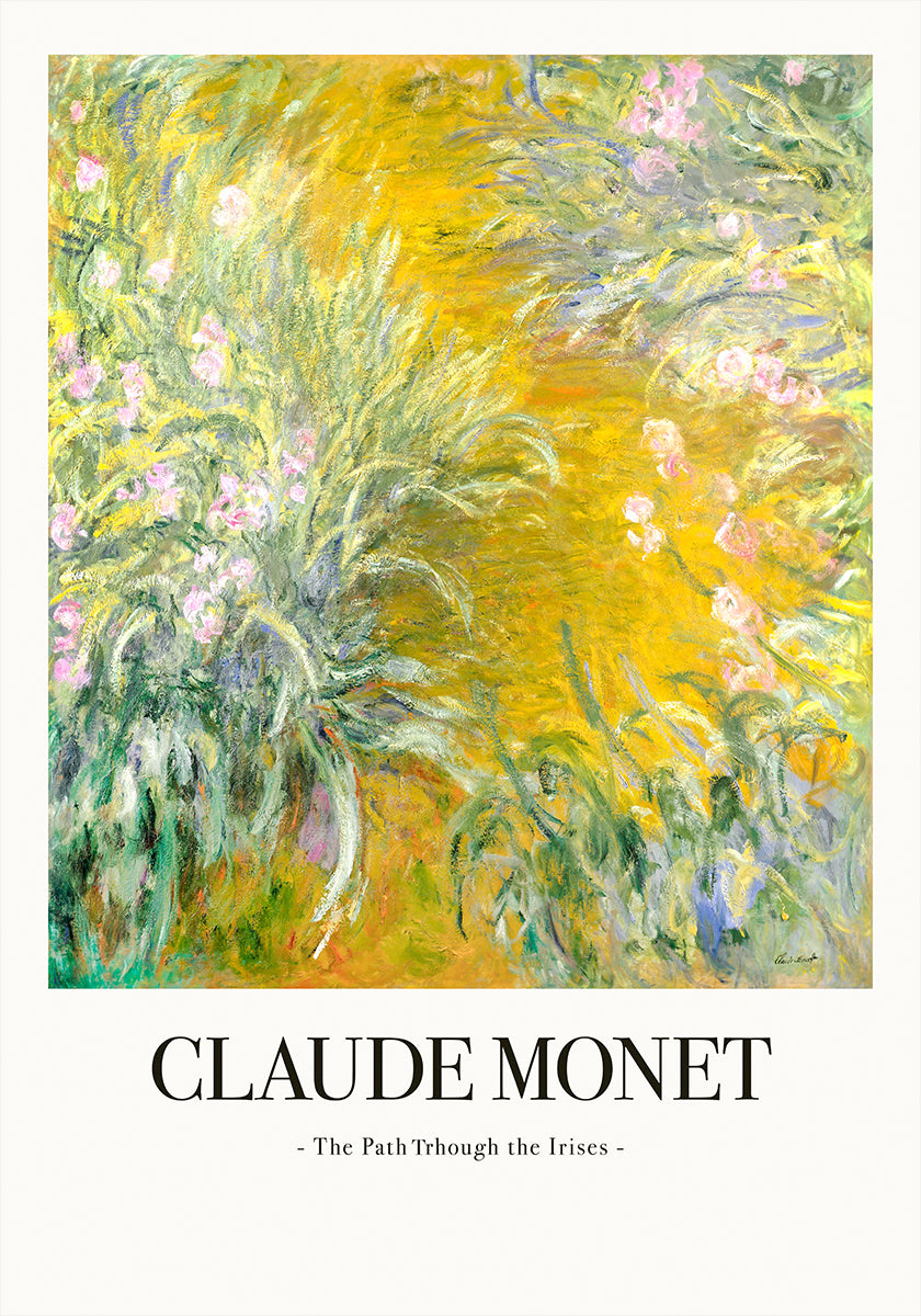 The Path Through The Irises Plakat