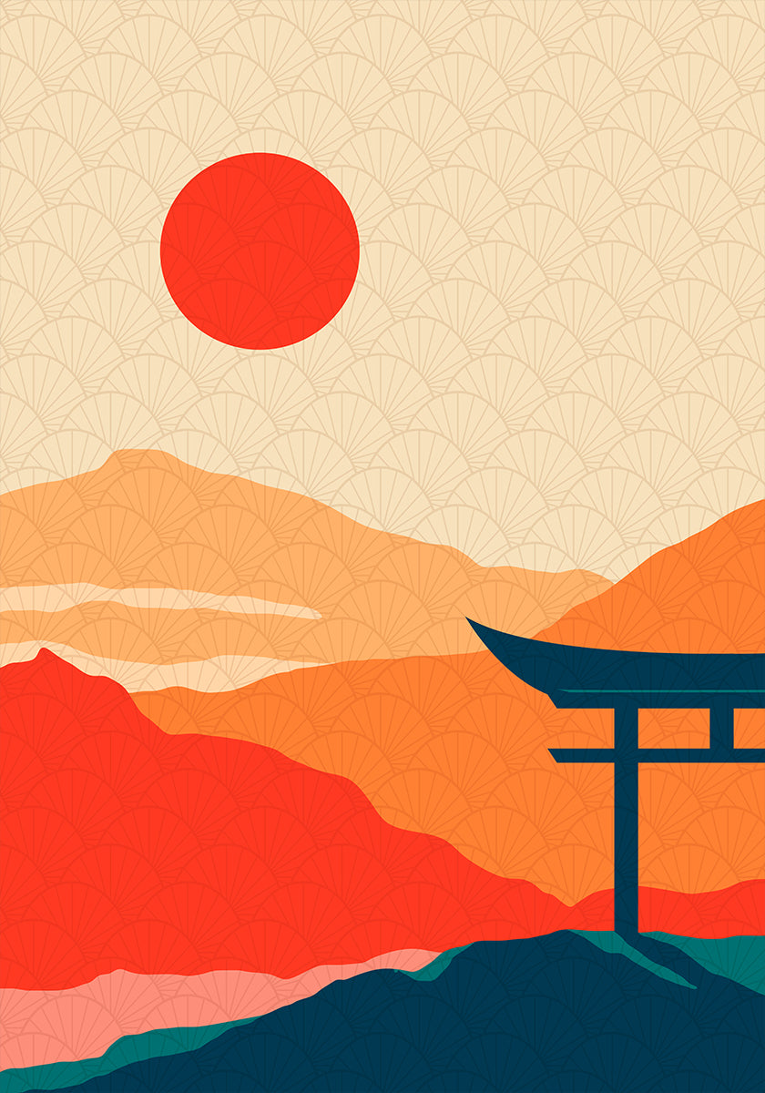 Sunset Delight Plakat