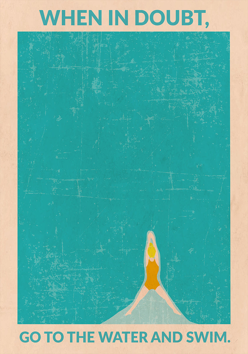 Open Water (blonde) Plakat