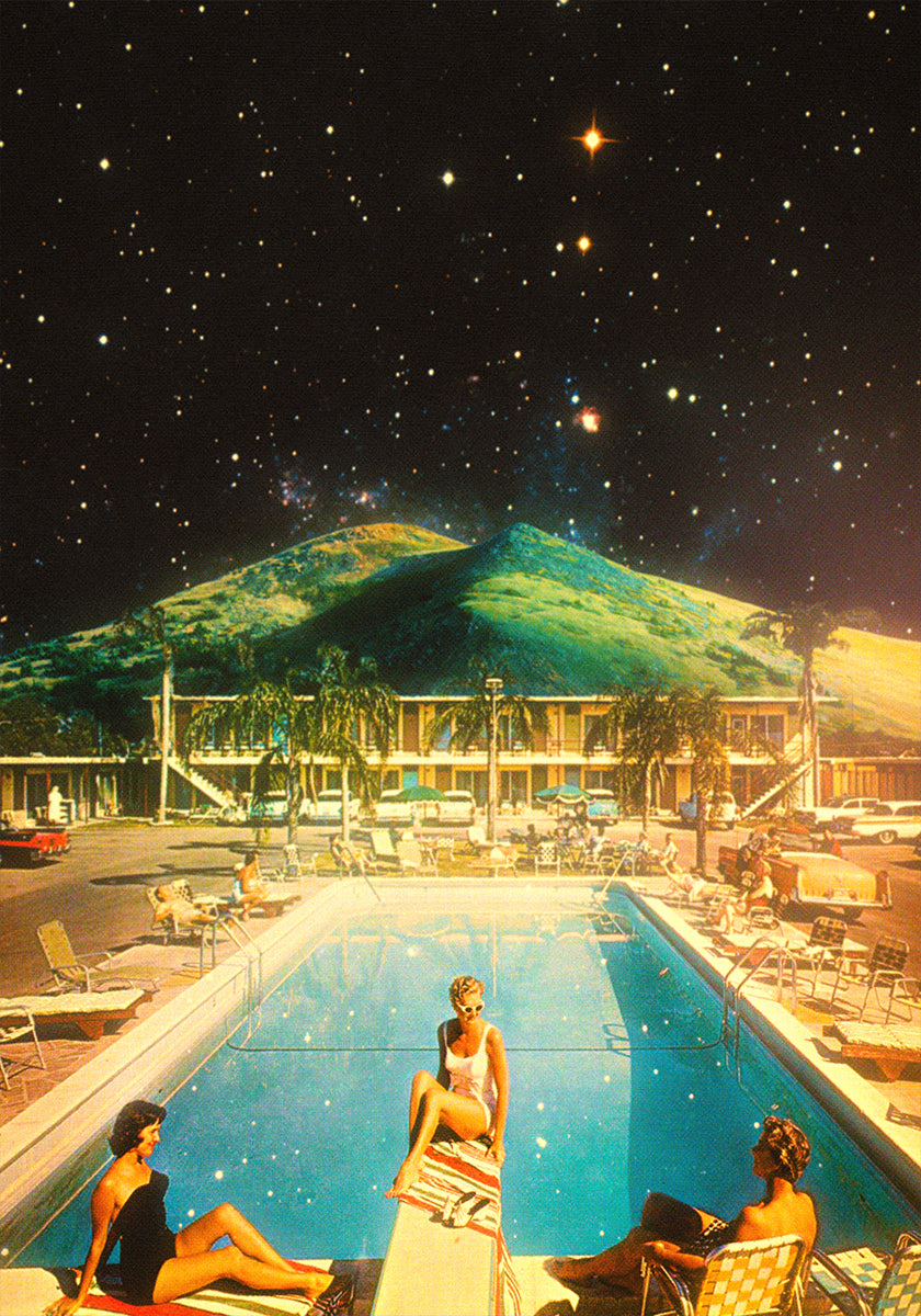 Space Pool Plakat