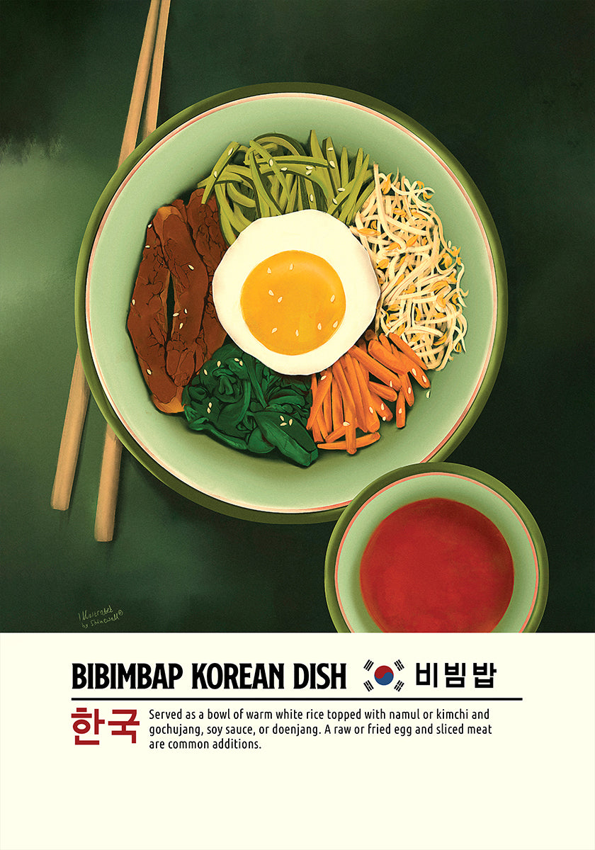 Bibimbap Plakat