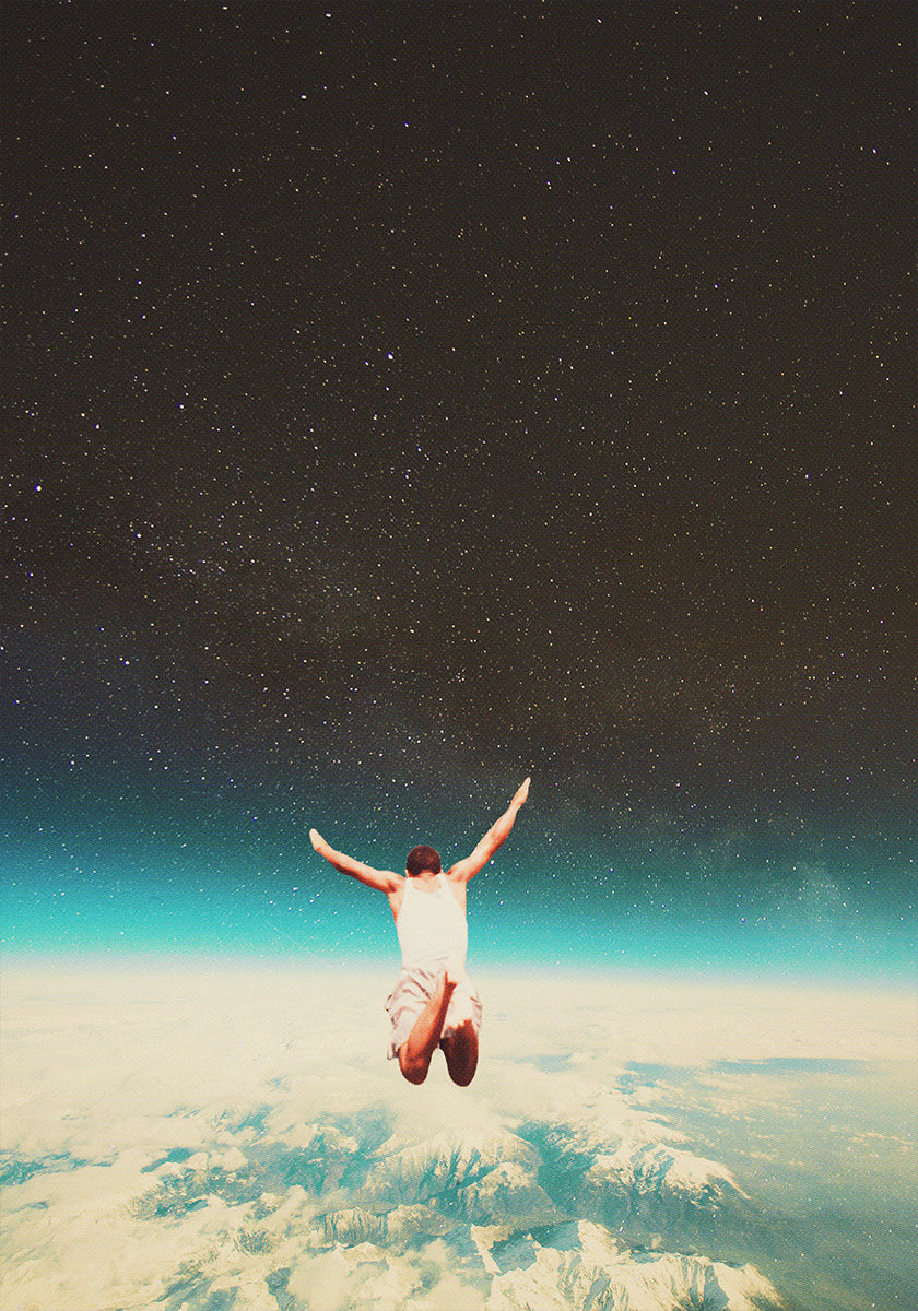 Falling With a Hidden Smile Plakat