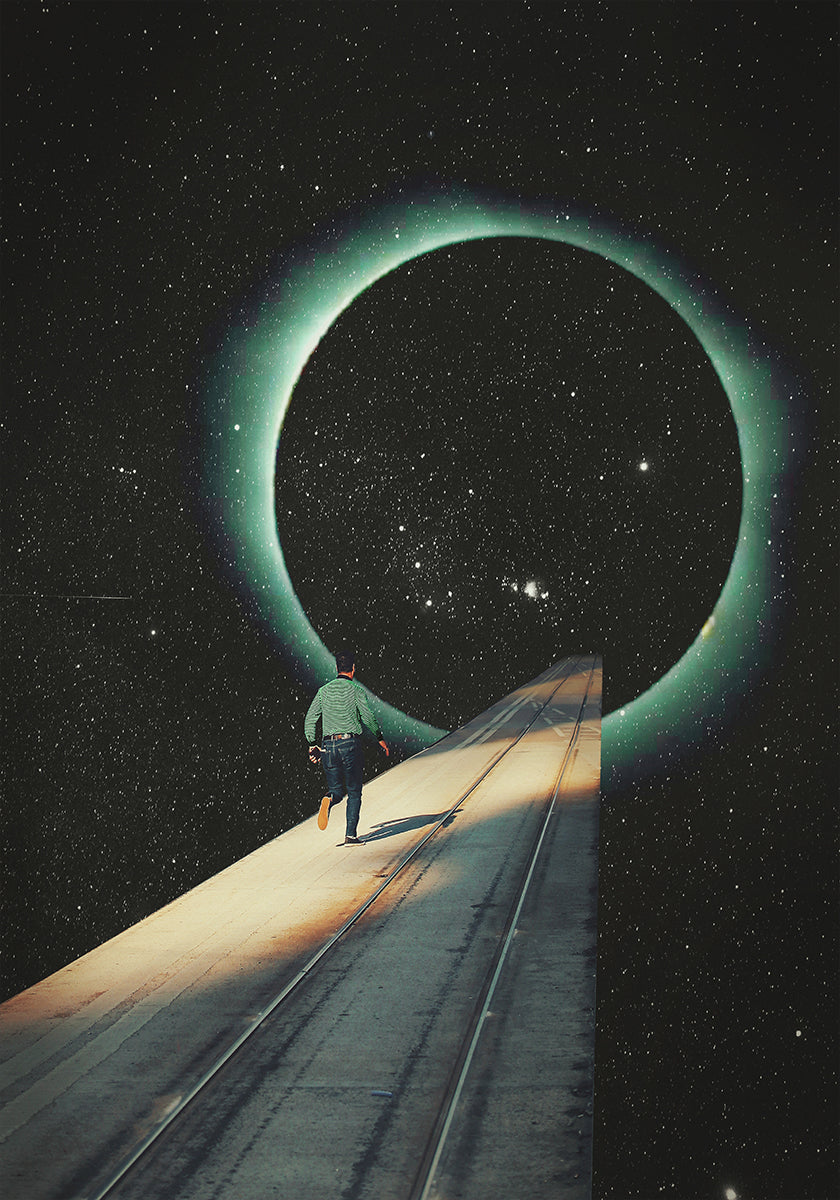 Escaping Into the Void Plakat