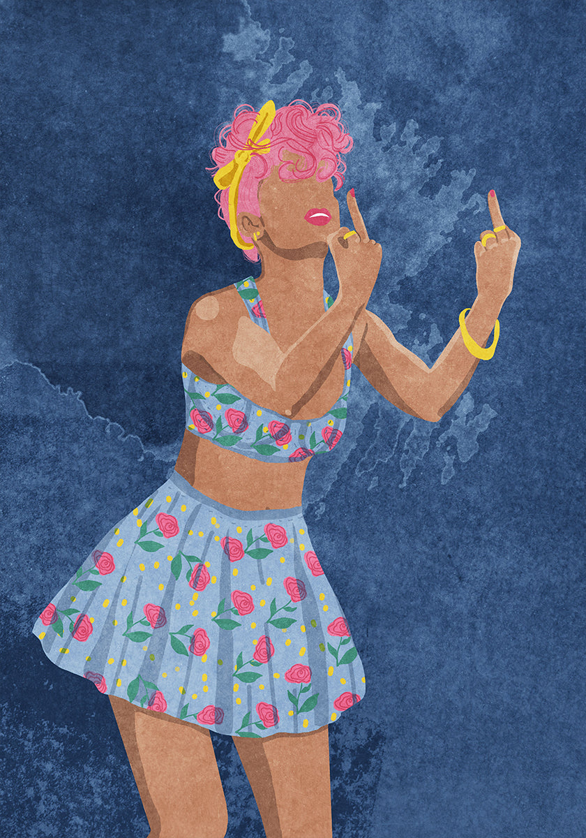 Not your girl Plakat