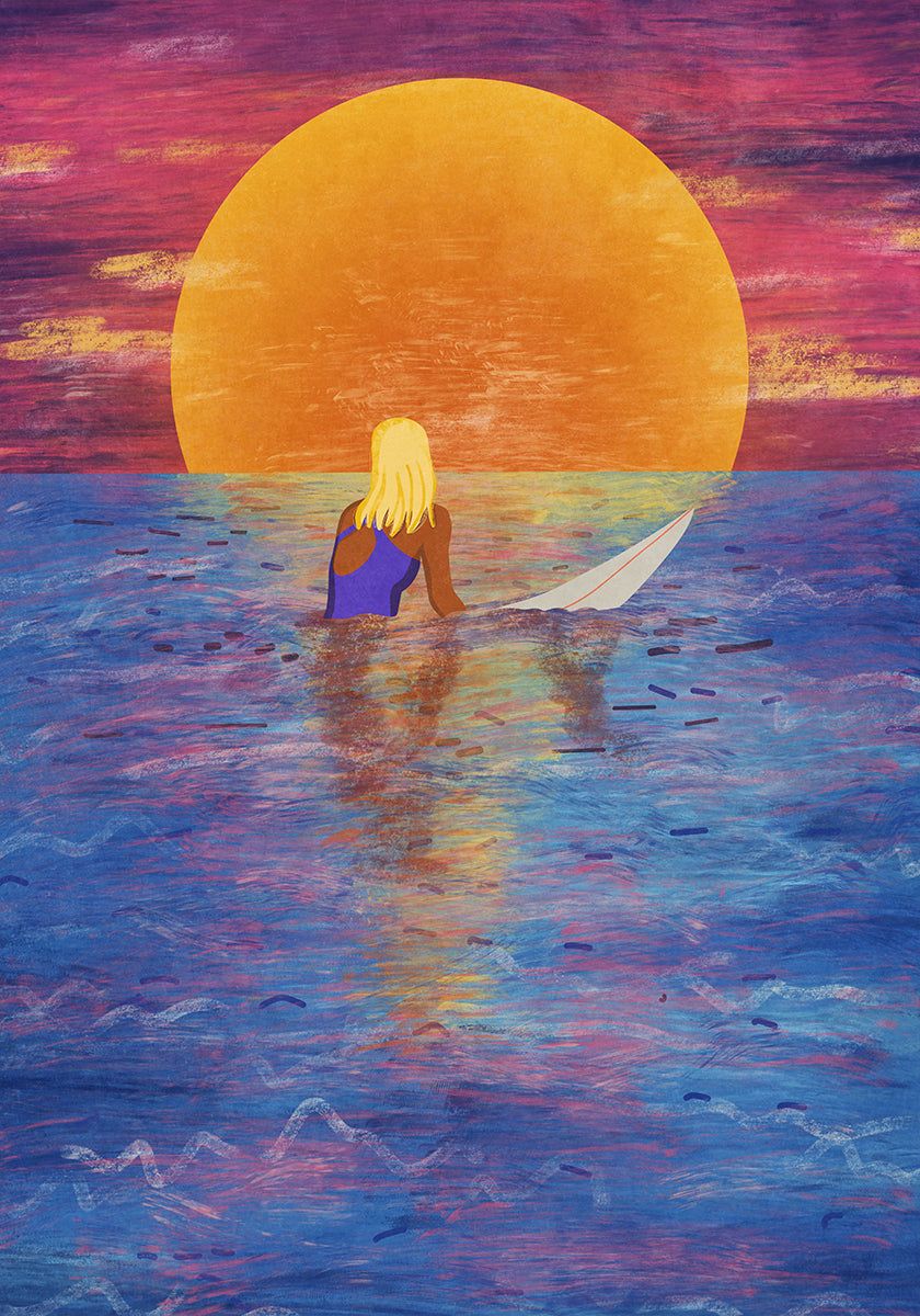 Surfer Girl Plakat