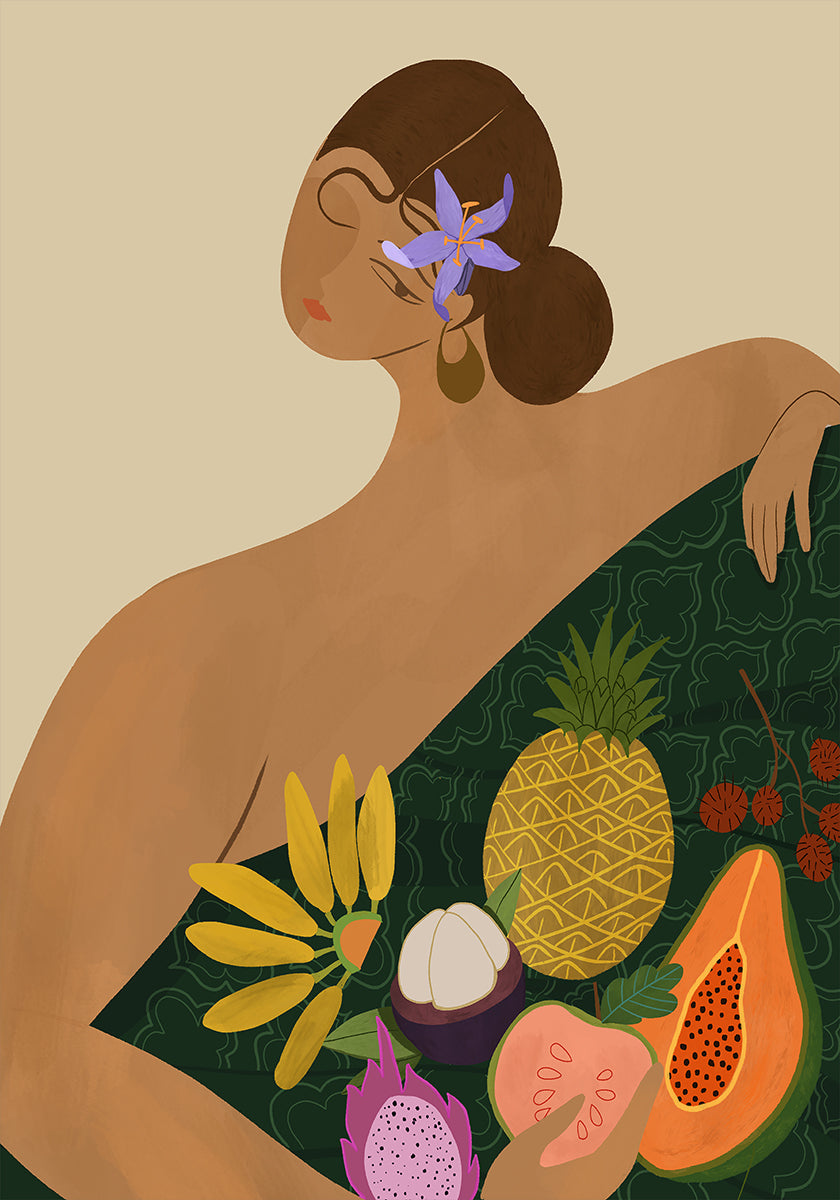 Fruit Seller Plakat