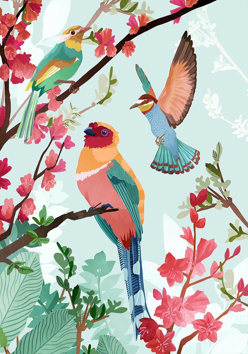 Birds of Summer Plakat
