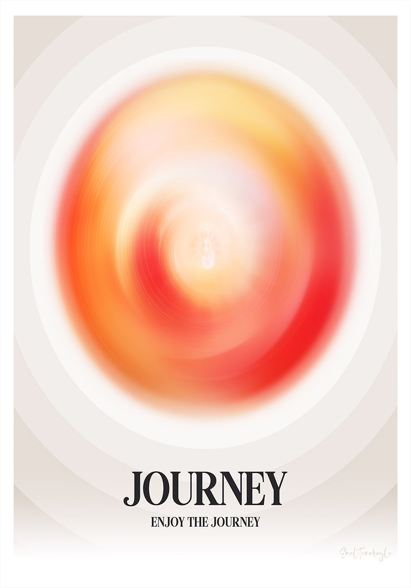 Vibrant Whirl Plakat