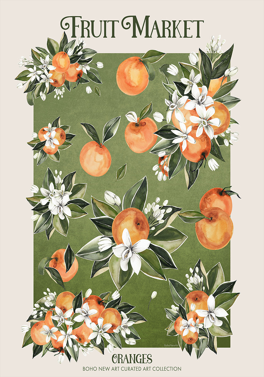 Citrus Blossom Harvest Plakat