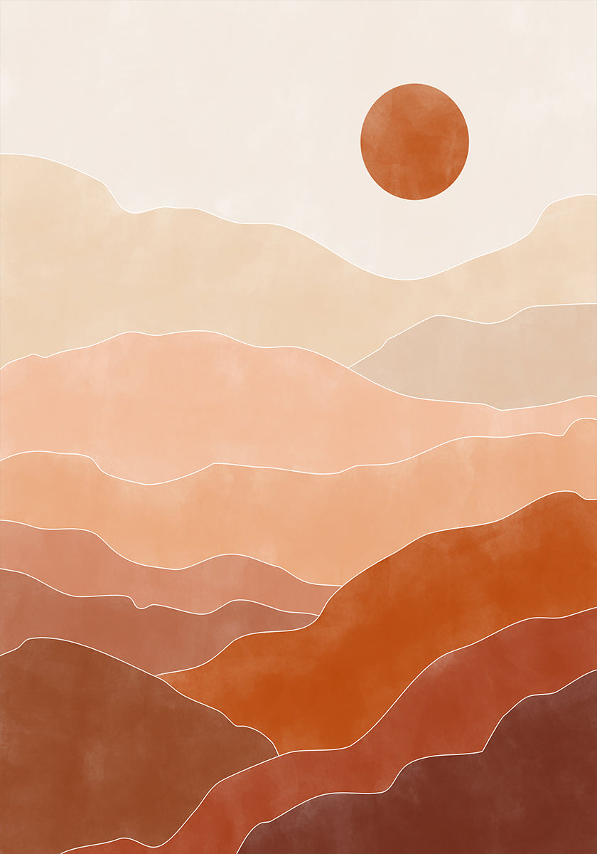 Desert Sun Rise