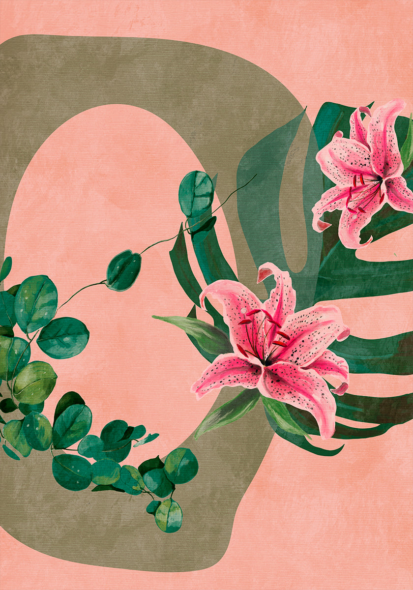 Leaves More 11 Kopie Plakat