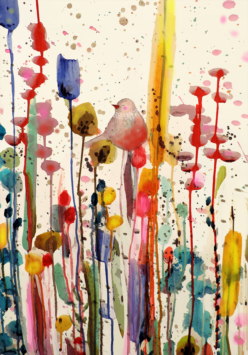 Bird in Bliss Plakat