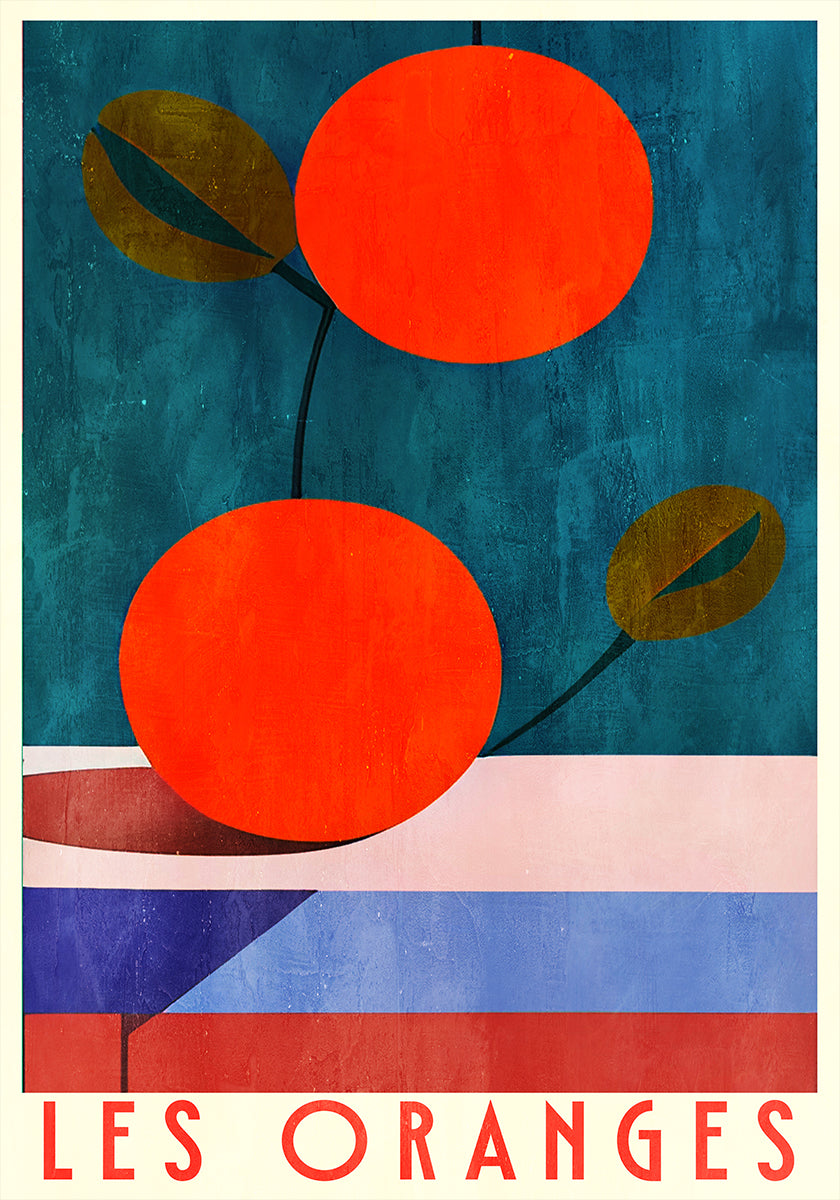 Les Oranges Plakat