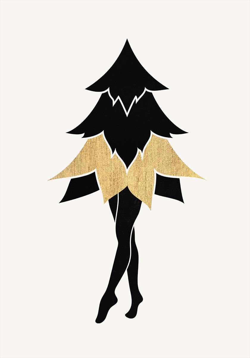 Lady Gaga At Christmas (vers.2) Plakat