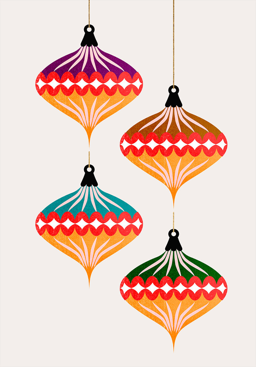 Christmas Balls (vers.3) Plakat