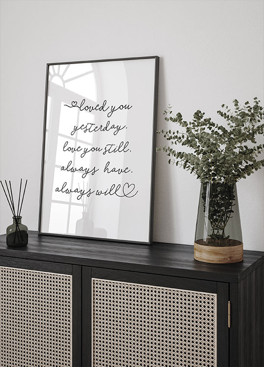 Love Note Plakat