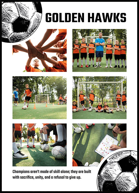 Our Team Personal Plakat