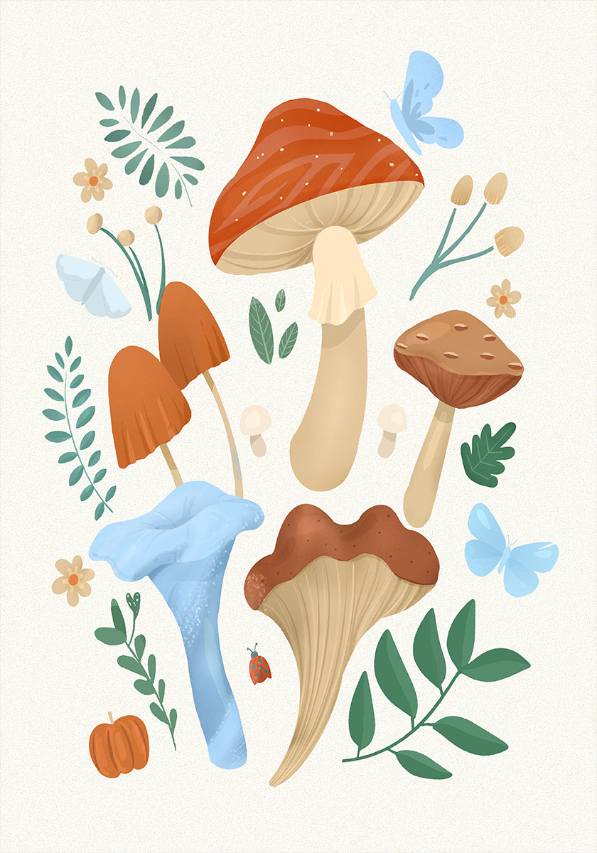 Fungi Plakat