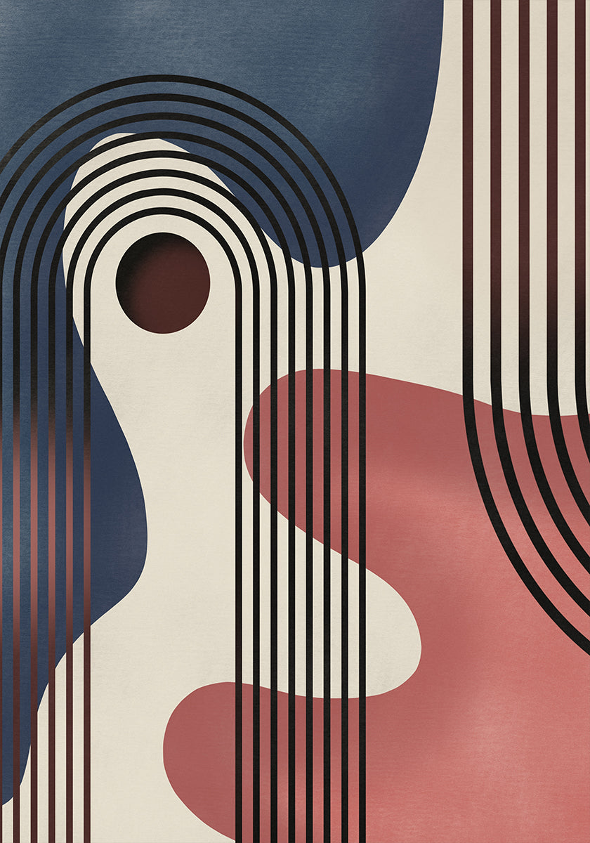 Mid Century Abstract Painting