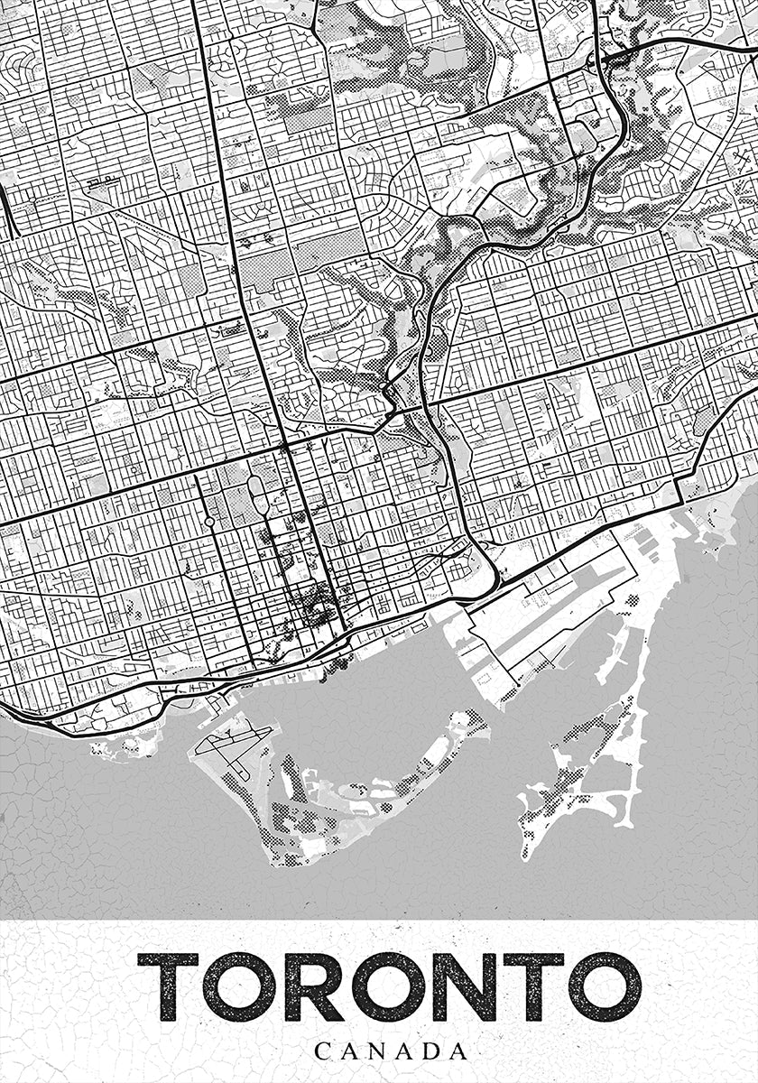 Toronto White Plakat