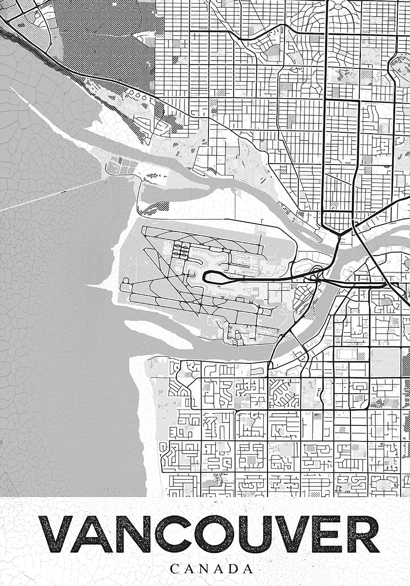 Vancouver White Plakat