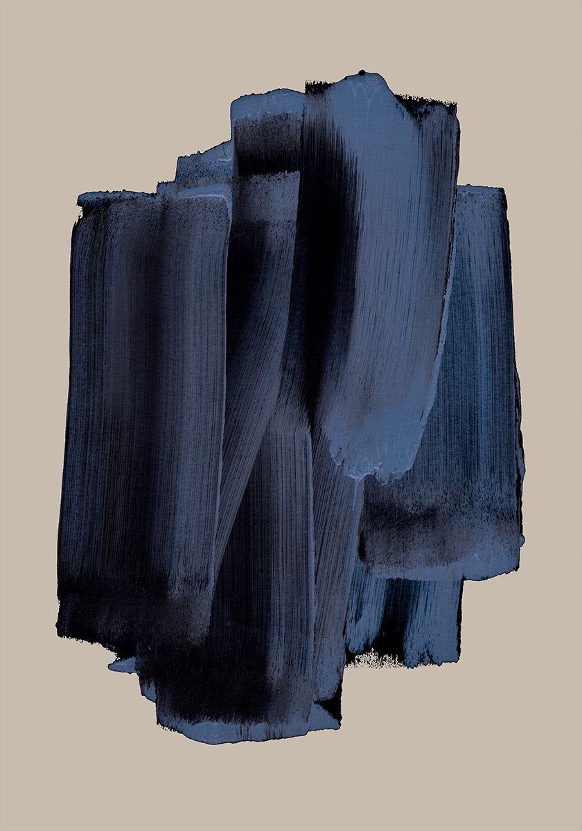 Abstract Brush Strokes 58 Plakat