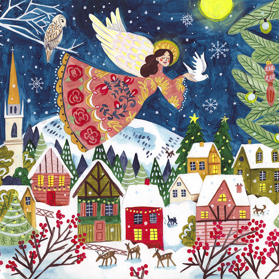 Angel of Peace square Plakat