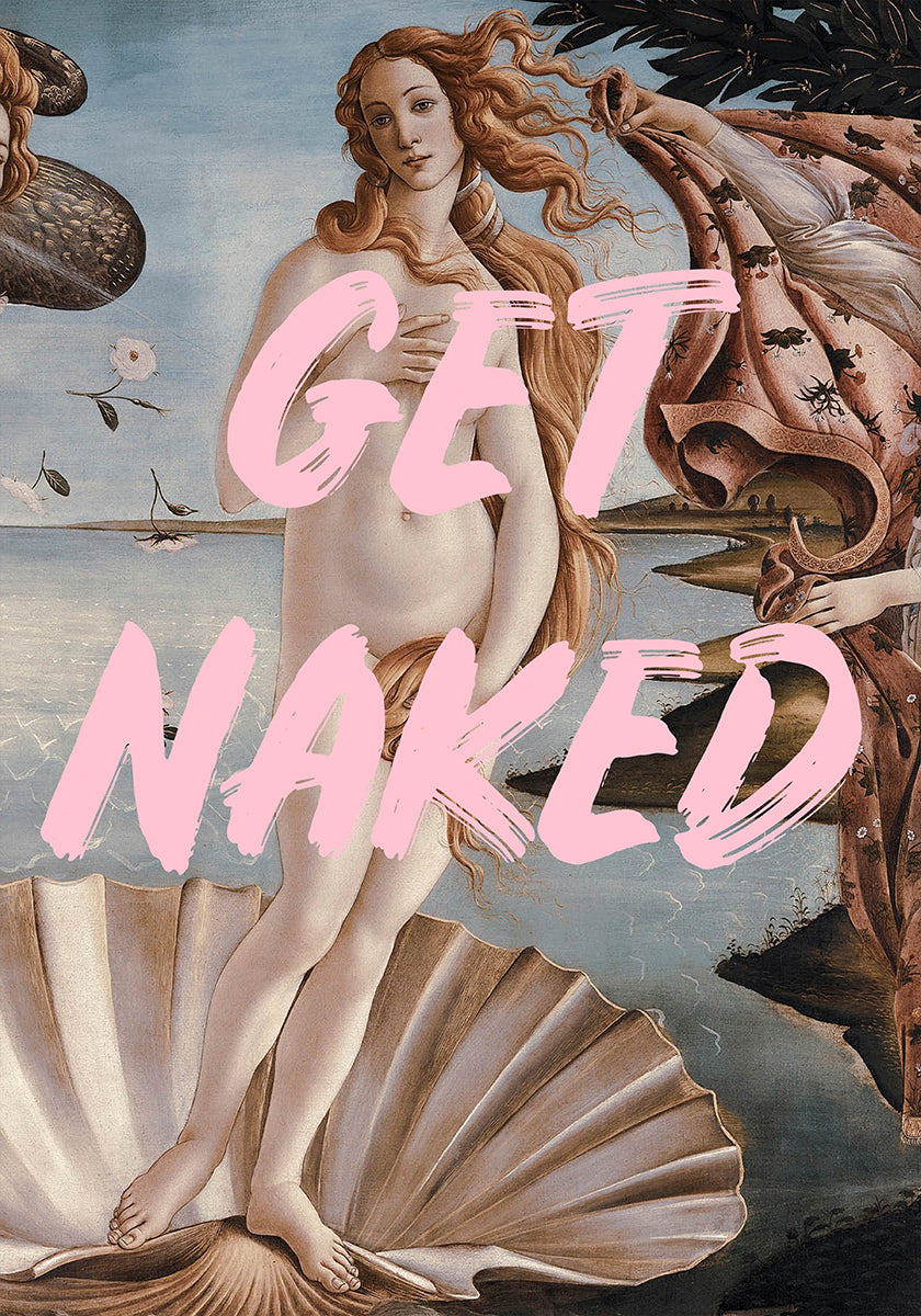 Venus get naked Plakat