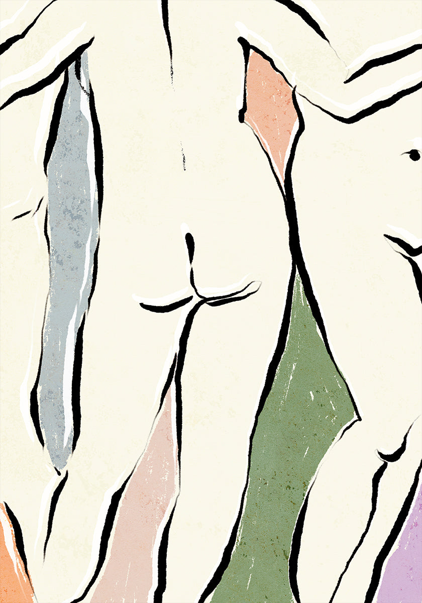 Graceful Lines Plakat