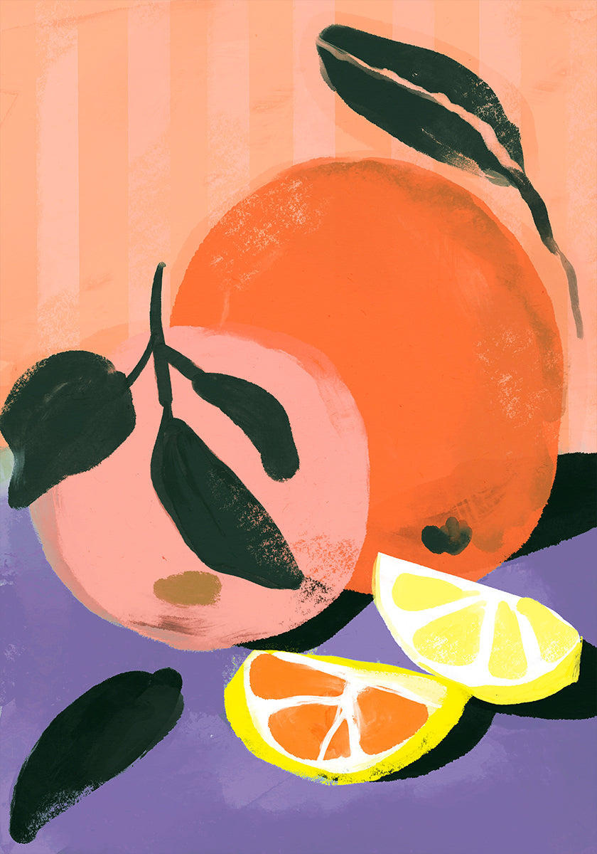 Citrus Harmony Plakat