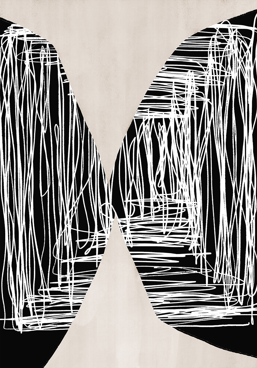 Monochrome Maze Plakat