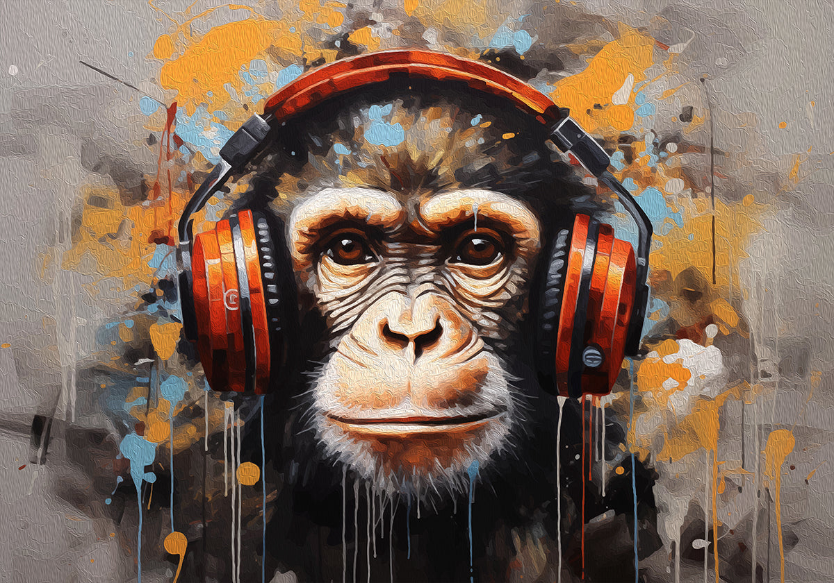 DJ Monkey Plakat