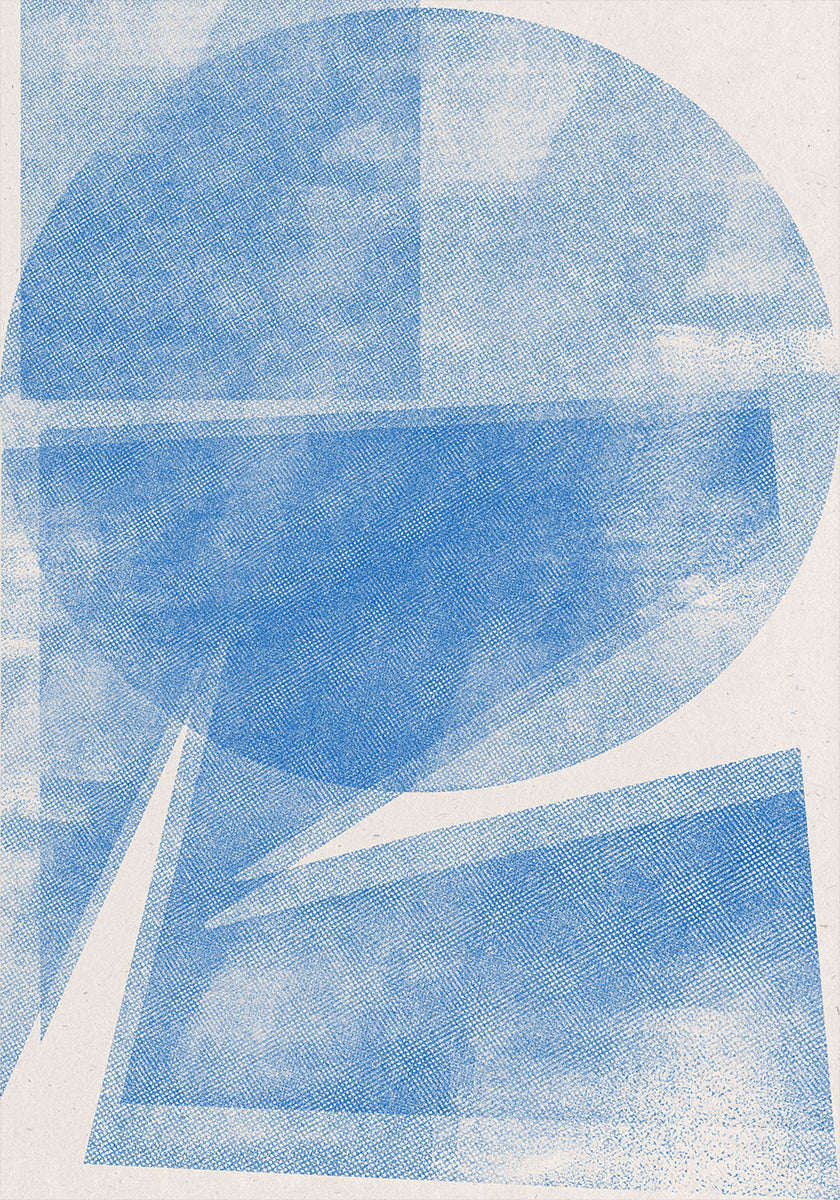 Azure Geometry Plakat