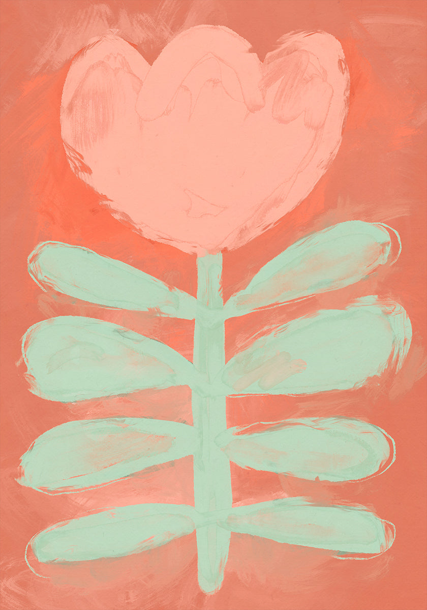 Pastel Blossom Plakat