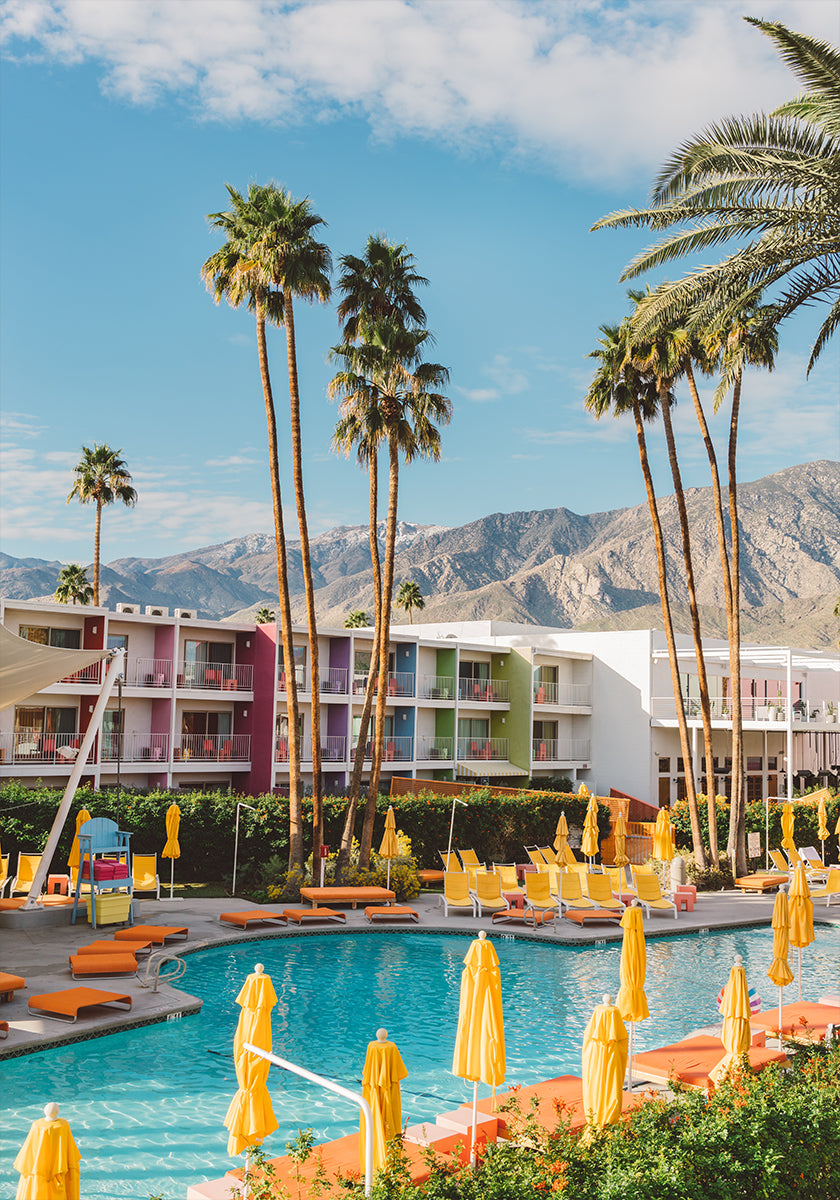 Palm Springs Saguaro Poster