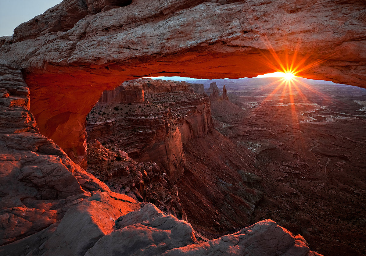Mesa Arch Sunrise Plakat