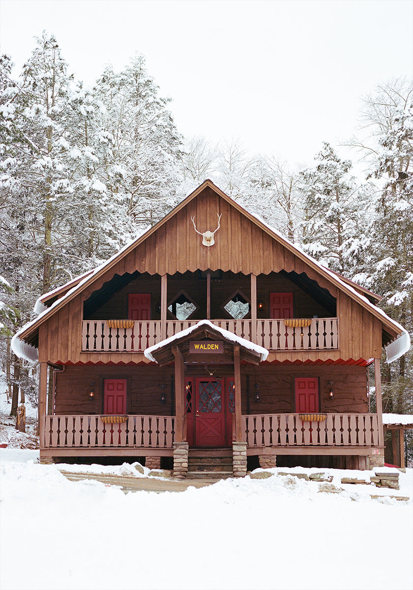 Upstate New York Snow XI Plakat