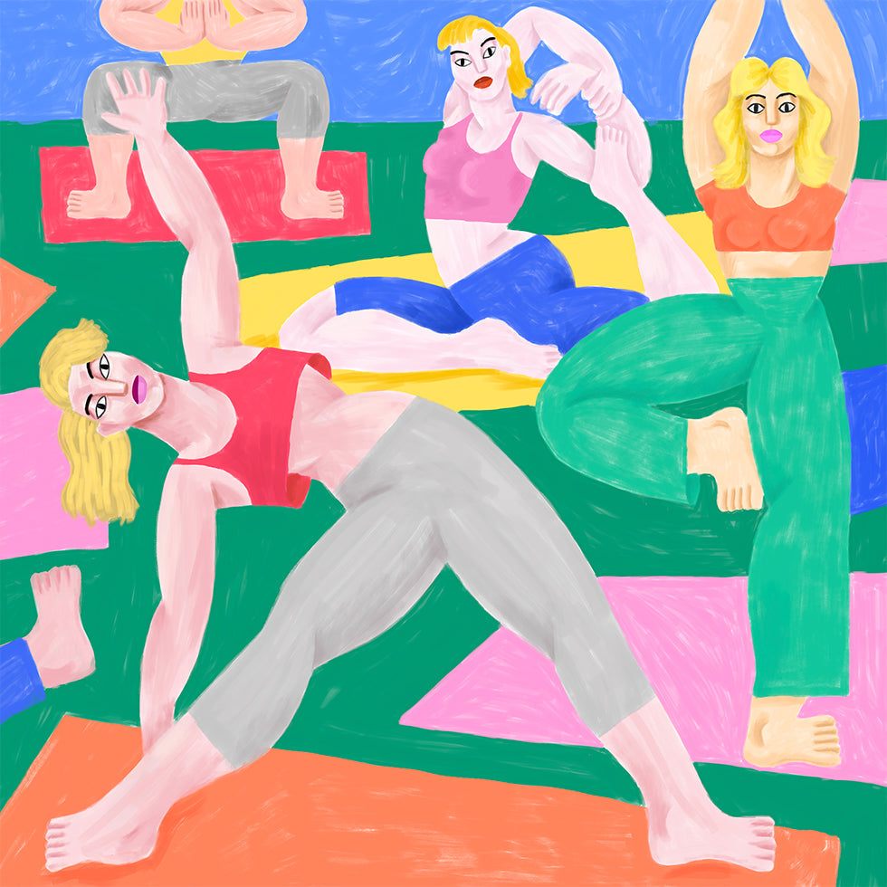 Cépé  Yoga Ga Plakat